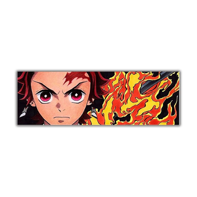 Demon Slayer 'Tanjiro | Furious' Vinyl Car 3D Motion Sticker