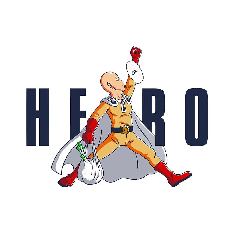 One Punch Man 'Saitama | Hero' Vinyl Car Sticker