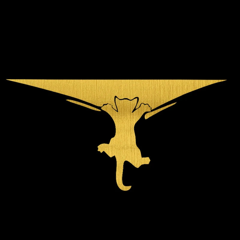 Cute Cat 'Climbing' Vinyl Car Sticker