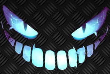 Pokemon 'Gengar | Fierce Evil Face' Vinyl Car Peeker Sticker