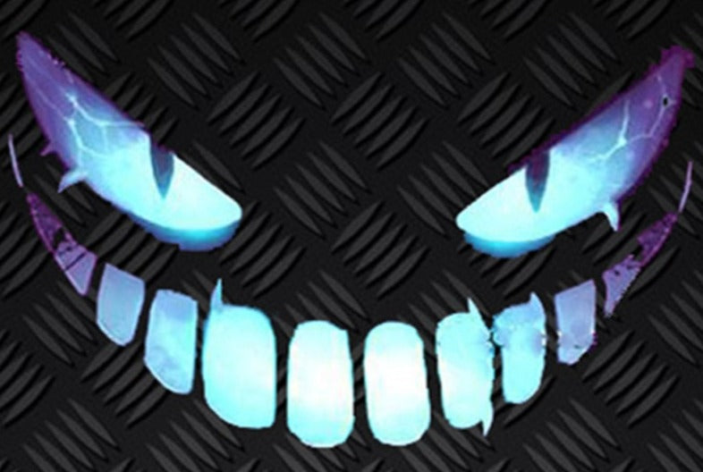 Pokemon 'Gengar | Fierce Evil Face' Vinyl Car Peeker Sticker