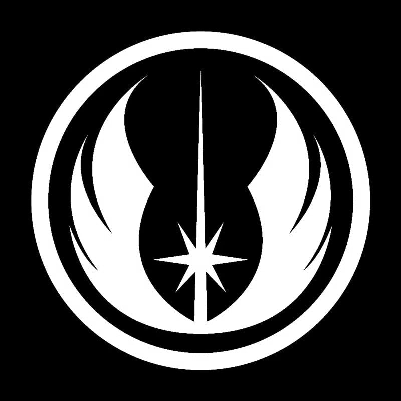 Star Wars 'Jedi Order Symbol | 1.0' Vinyl Car Sticker