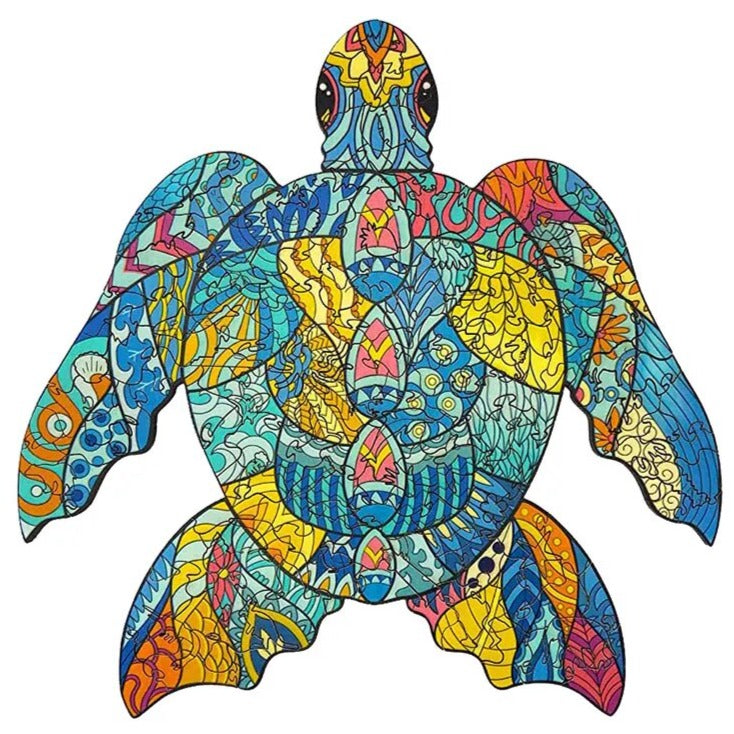 Amazing Tribal Turtle 'Dinosolars Design | Mandala' Vinyl Car Sticker