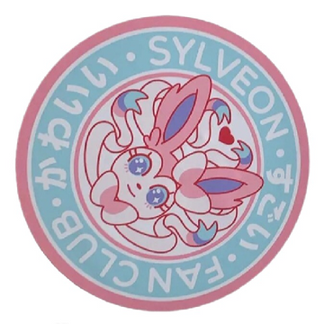Pokemon 'Sylveon Fan Club' Vinyl Car Sticker