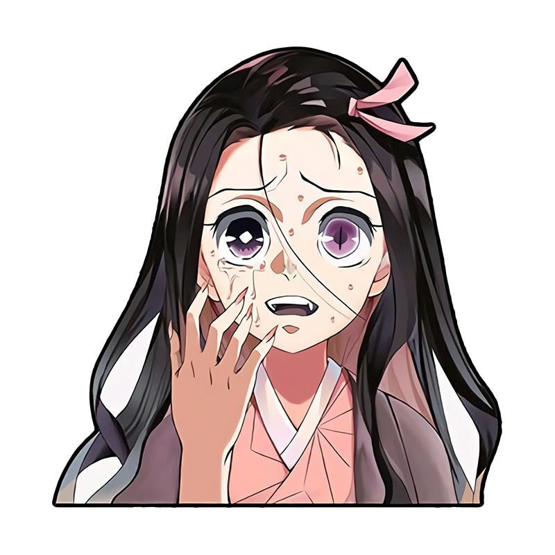 Demon Slayer 'Nezuko | Transforming' Vinyl Car Sticker