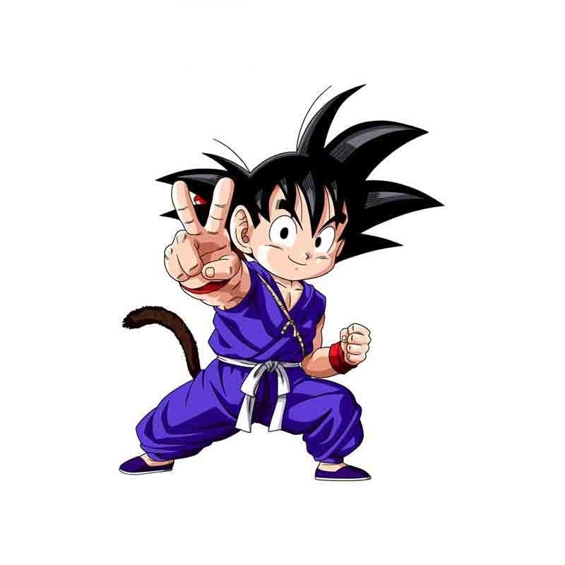 Dragon Ball Z 'Goku | Peace Sign And Fist' Vinyl Car Sticker