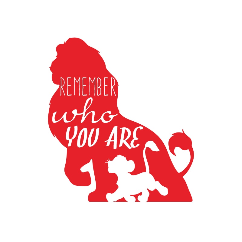 The Lion King 'Simba | Remember Who You Are' Vinyl Car Sticker
