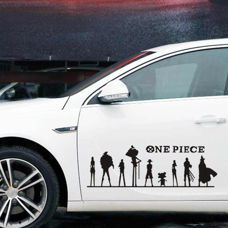 One Piece 'Casts | Standing' Vinyl Car Sticker