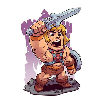 Masters of the Universe 'Chibi He-Man | Fighter' Vinyl Car Sticker