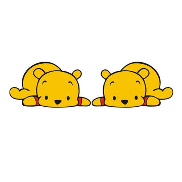 Winnie the Pooh 'Pooh | Lying Down' Vinyl Car Sticker