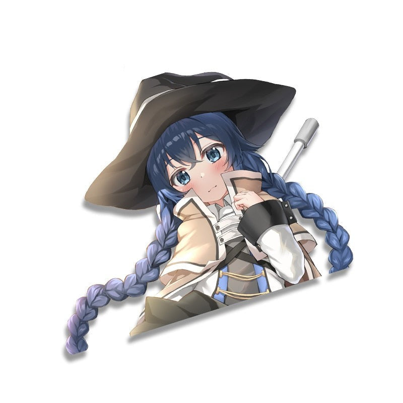 Mushoku Tensei 'Roxy Migurdia | Serious' Vinyl Car Sticker