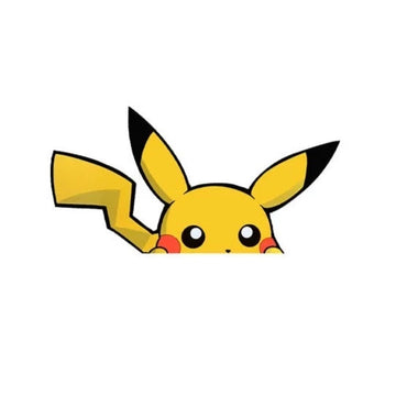 Pokemon 'Pikachu' Vinyl Car Peeker Sticker