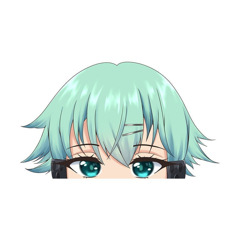 Sword Art Online 'Asada Shino | GGO Avatar' Vinyl Car Peeker Sticker