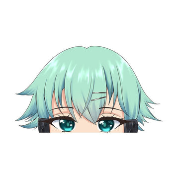Sword Art Online 'Asada Shino | GGO Avatar' Vinyl Car Peeker Sticker