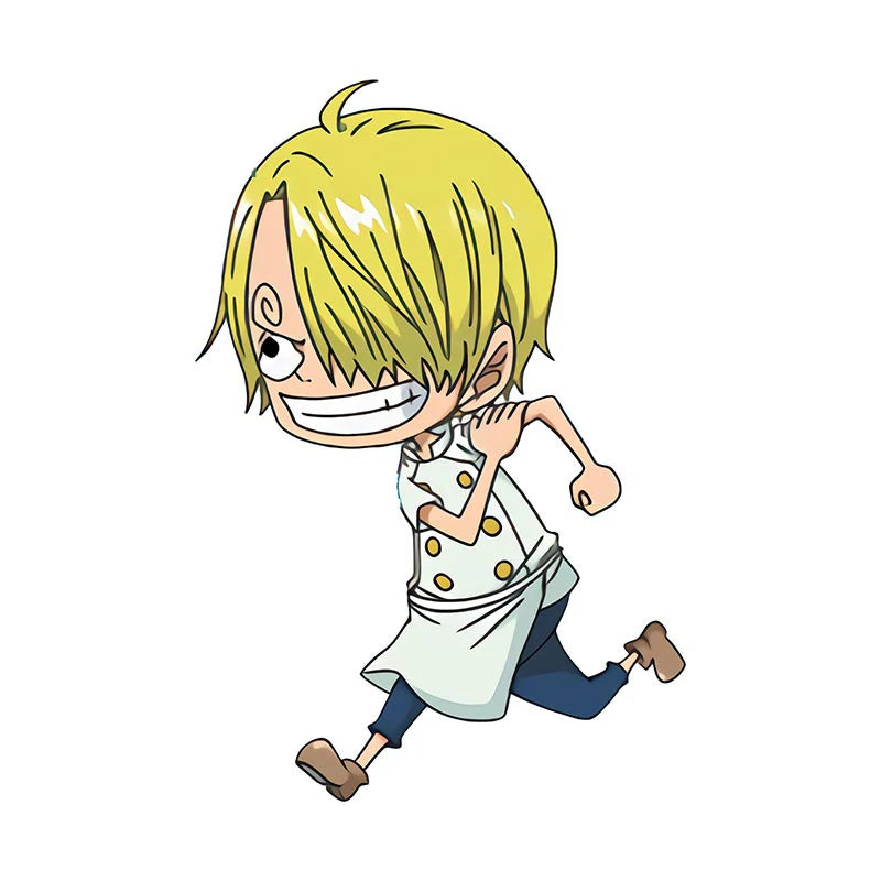 One Piece 'Young Vinsmoke | Running 1.0' Vinyl Car Sticker