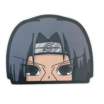 Naruto 'Itachi | Serious' Vinyl Car Peeker Sticker