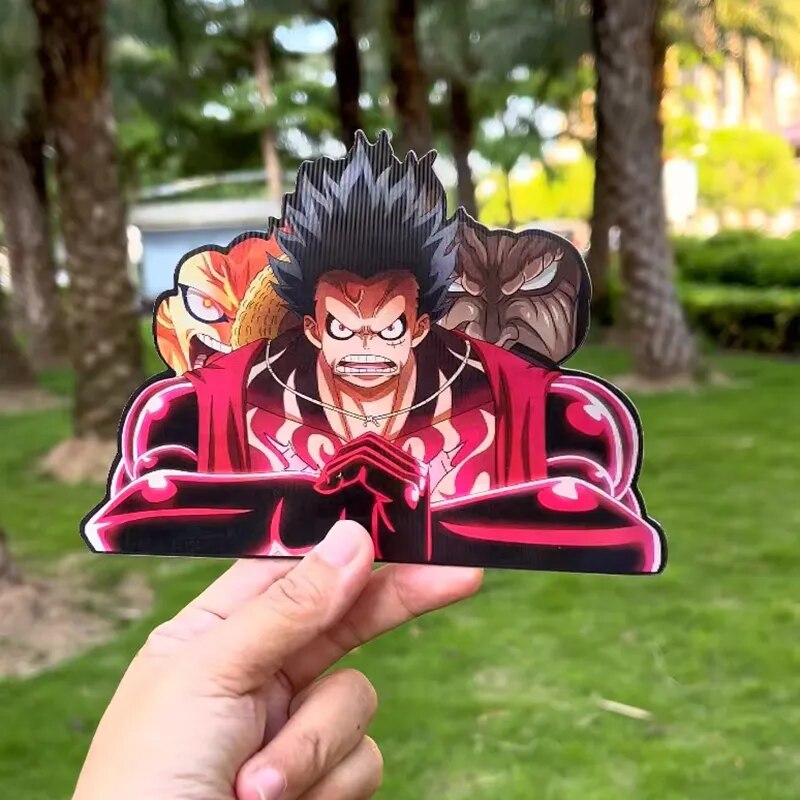 One Piece 'Luffy's Transformation' Vinyl Car 3D Motion Sticker