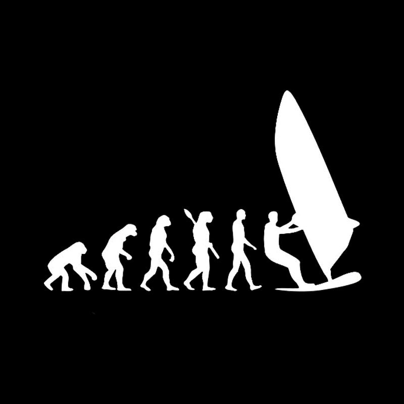 Sailing 'Evolution' Vinyl Car Sticker