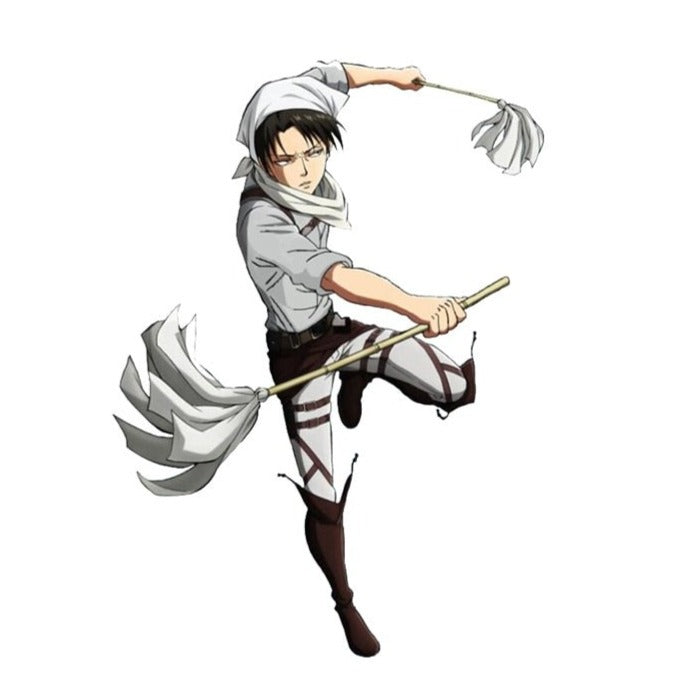Attack on Titan 'Levi | Cleaning' Vinyl Car Sticker