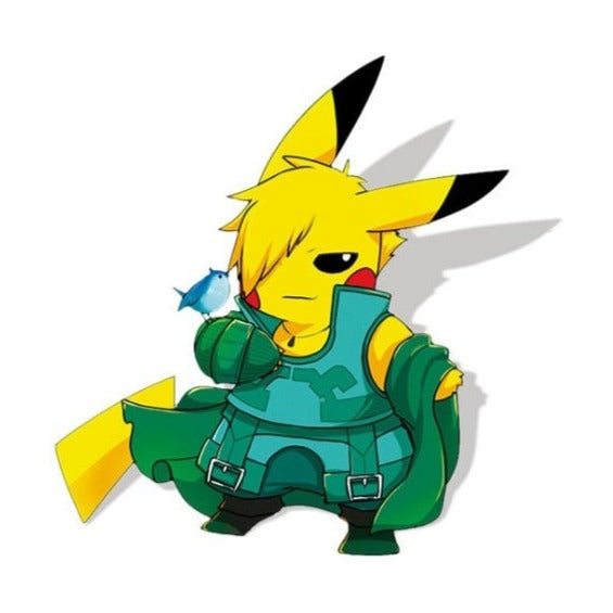 Pikachu x Robin Hood Vinyl Car Sticker