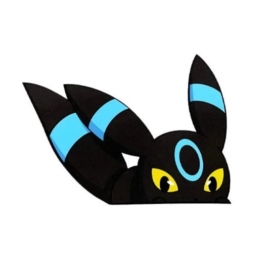 Pokemon 'Umbreon' Vinyl Car Peeker Sticker