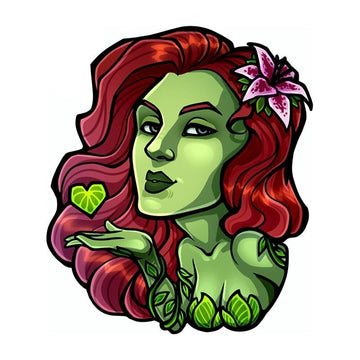The Batman 'Poison Ivy | Heart Leaf' Vinyl Car Sticker