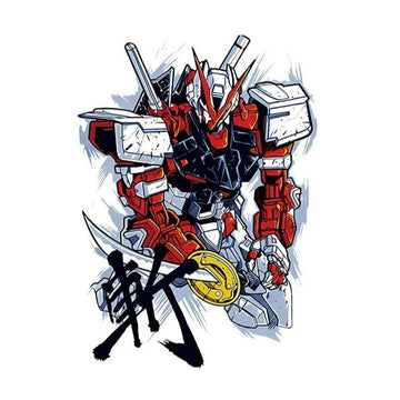 Mobile Suit 'Gundam Astray Red Frame | Attacking' Vinyl Car Sticker