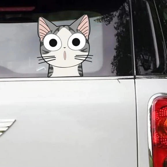 Chi's Sweet Home 'Chi Yamada | Shocked' Vinyl Car Peeker Sticker