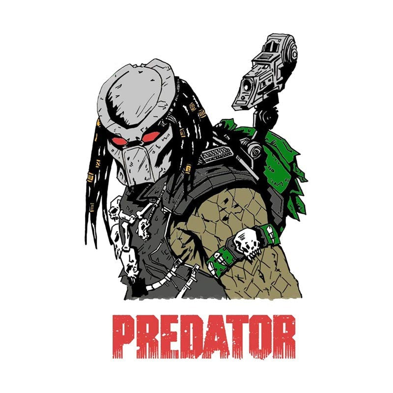 Predator 'Full Gear' Vinyl Car Sticker