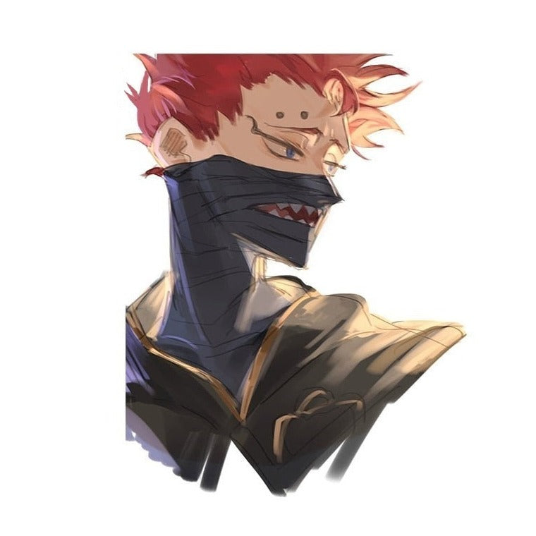 Black Clover 'Zora Ideale | Wearing Mask' Vinyl Car Sticker