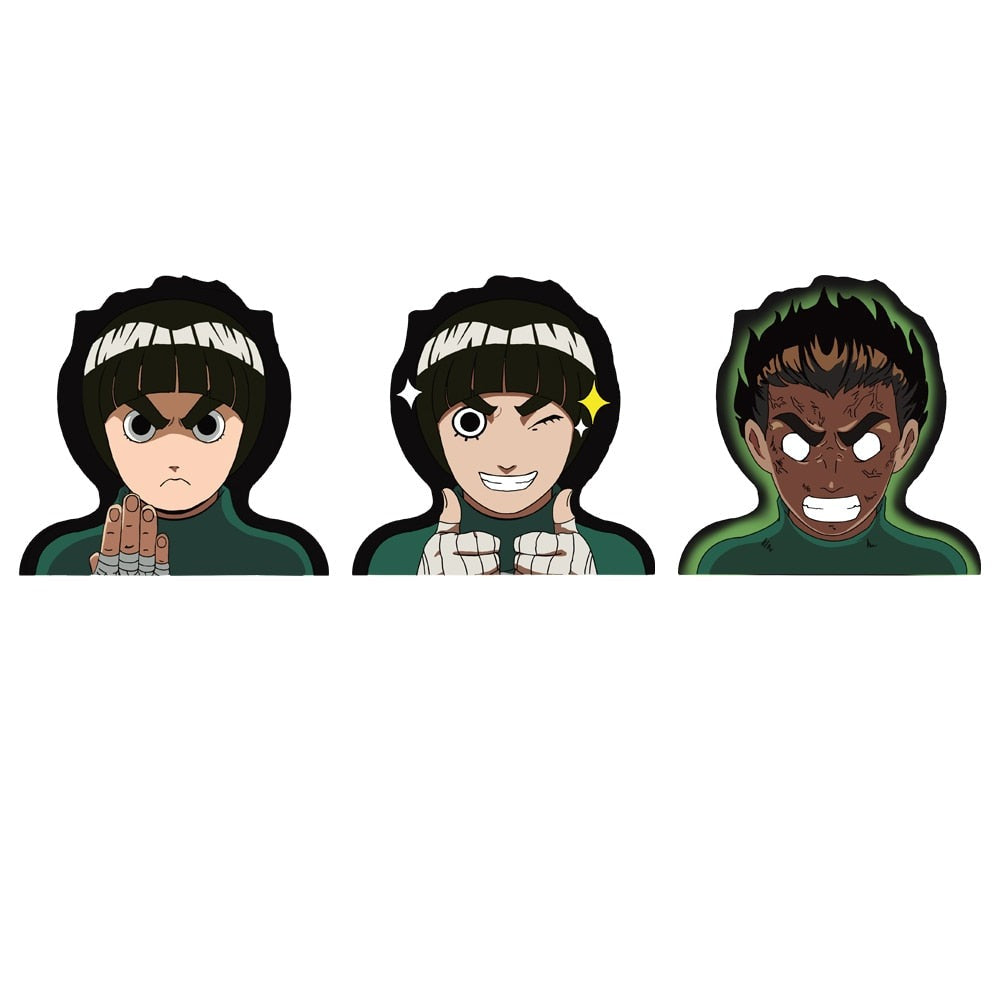 Naruto 'Rock Lee' Vinyl Car 3D Motion Sticker