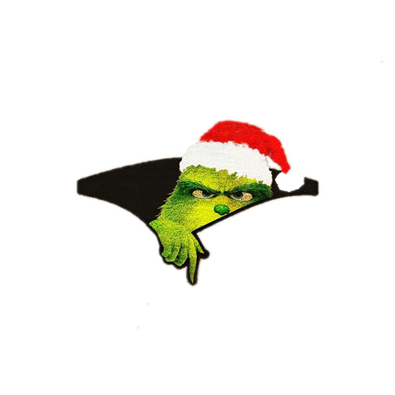 The Grinch 'Christmas Hat' Car Window Vinyl Sticker