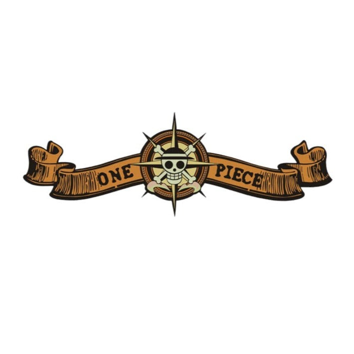 One Piece 'Luffy's Straw Hat Pirates Logo' Vinyl Car Sticker