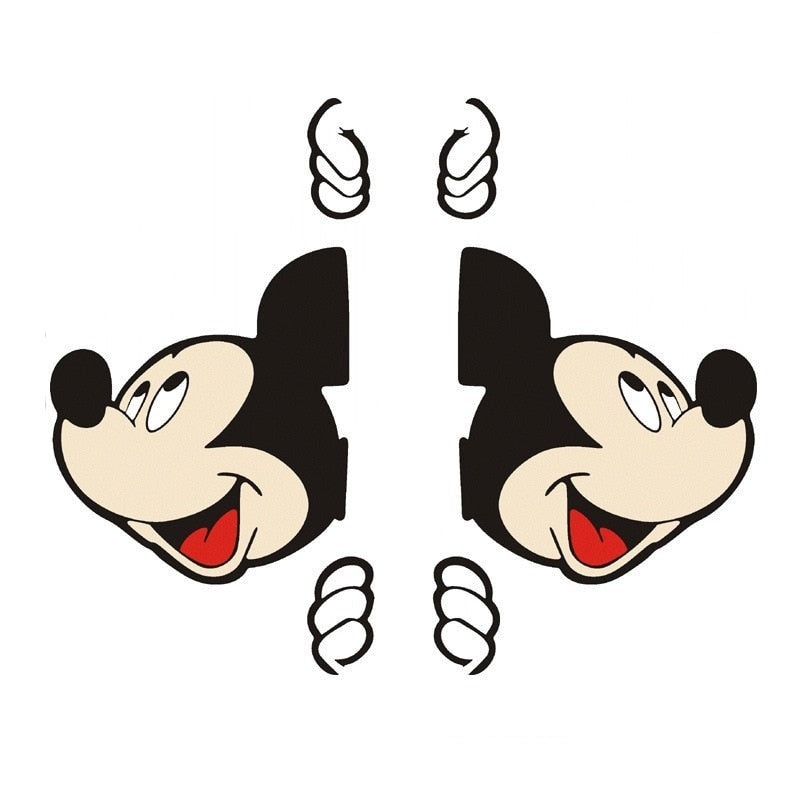 Mickey Mouse 'Mickey | Looking Up' Vinyl Car Peeker Sticker
