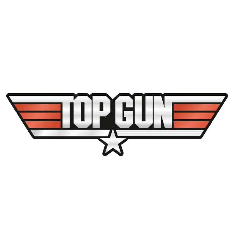 Top Gun 'Logo' Vinyl Car Sticker