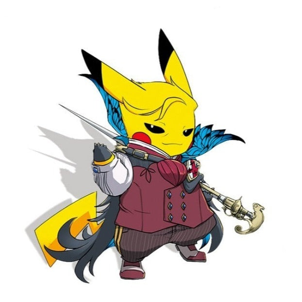 Pikachu x James Moriarty Vinyl Car Sticker