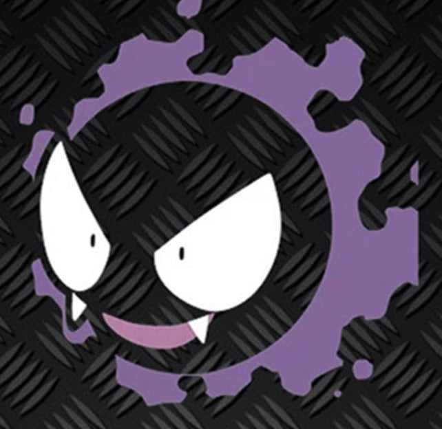 Pokemon 'Gastly | Light Purple Gas And Fangs' Vinyl Car Sticker
