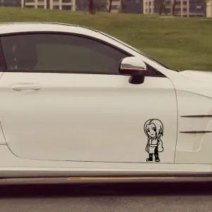 Naruto 'Kimimaro | Two Scarlet Dots On Forehead' Vinyl Car Sticker