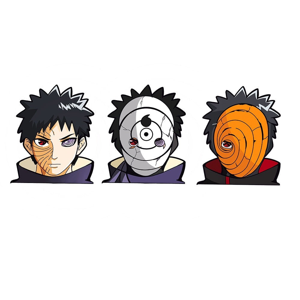 Naruto 'Obito Uchiha | 1.0' Vinyl Car 3D Motion Sticker