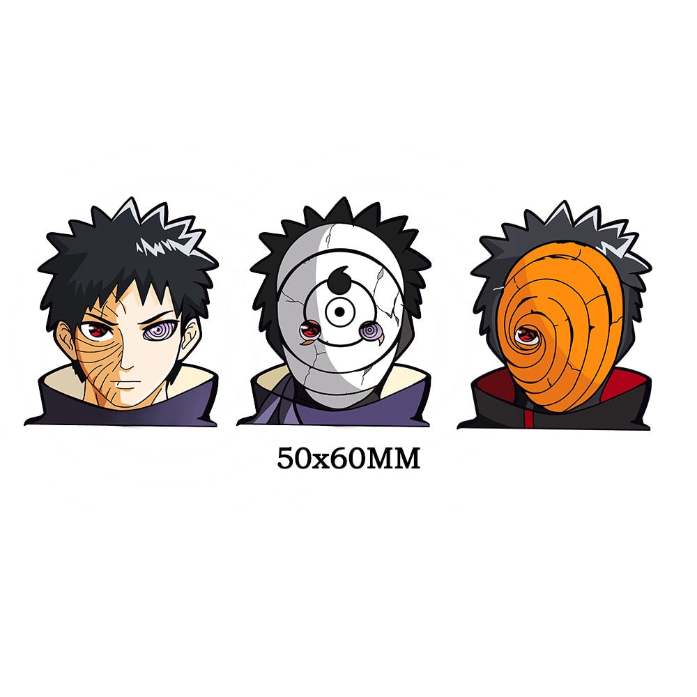 Naruto 'Obito Uchiha | 1.0' Vinyl Car 3D Motion Sticker