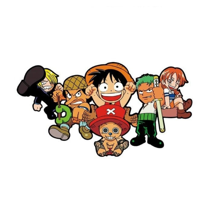 One Piece 'Casts | Brave' Vinyl Car Sticker