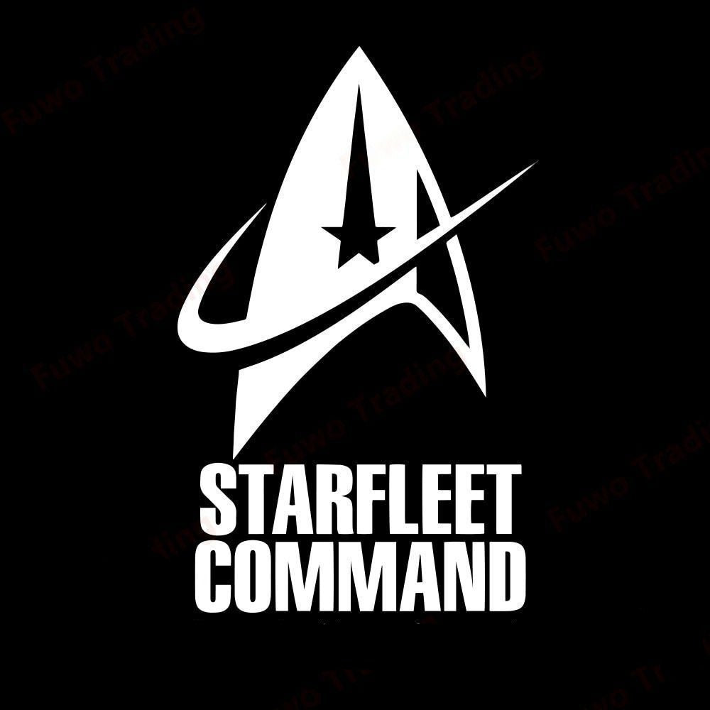 Star Trek 'Starfleet Command | Logo' Vinyl Car Sticker