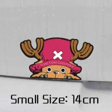 One Piece 'Toni Toni Chopper | Curious' Vinyl Car Peeker Sticker