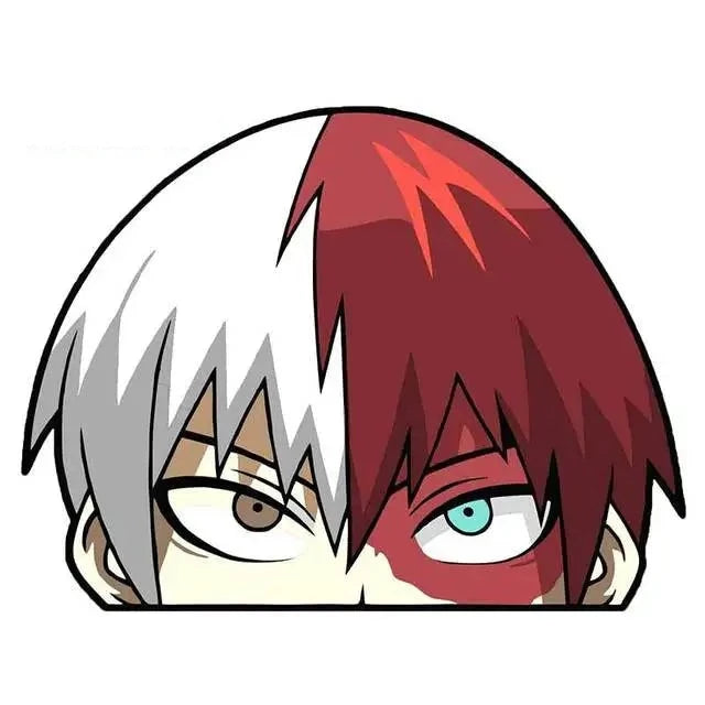 My Hero Academia 'Shoto Todoroki | Looking Up' Vinyl Car Peeker Sticker