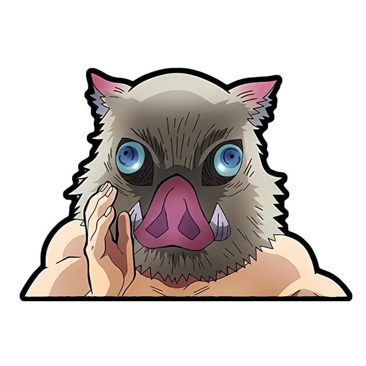 Demon Slayer 'Inosuke | Boar Whispering' Vinyl Car Sticker