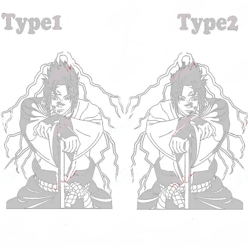 Naruto 'Sasuke Uchiha | Chidori' Vinyl Car Sticker