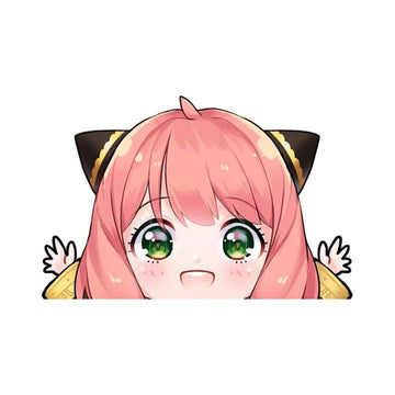 Spy x Family 'Young Anya | Excited' Vinyl Car Peeker Sticker