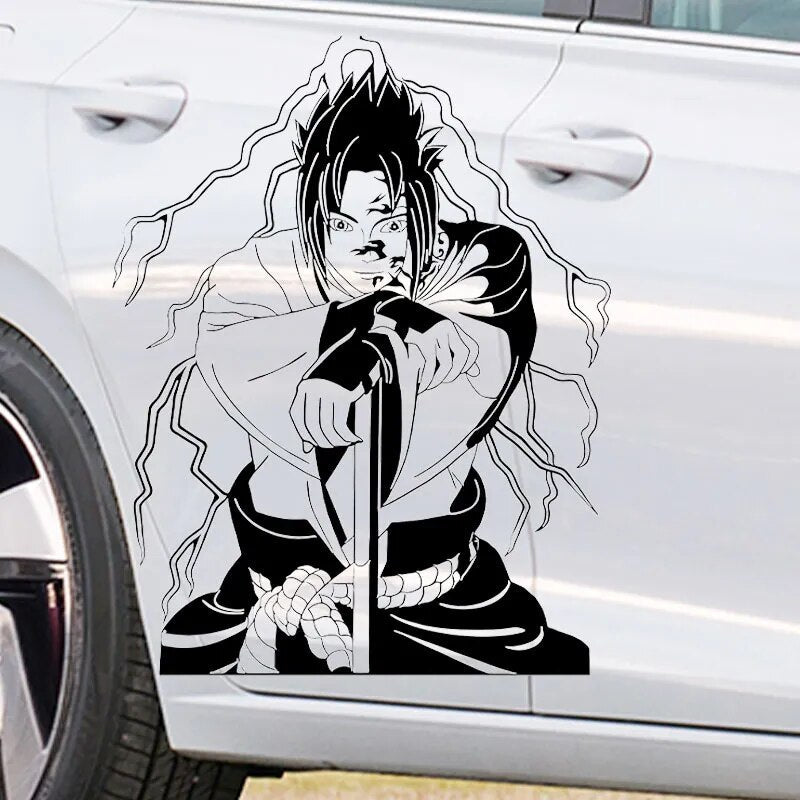 Naruto 'Sasuke Uchiha | Chidori' Vinyl Car Sticker