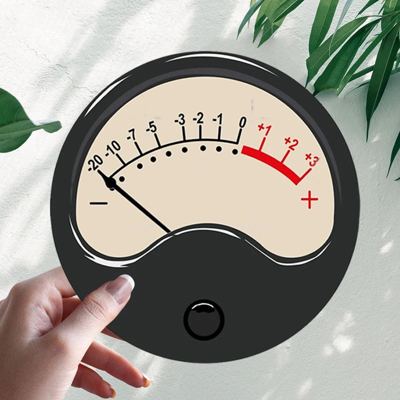 Cool 'Volume Unit Meter' Vinyl Car Sticker