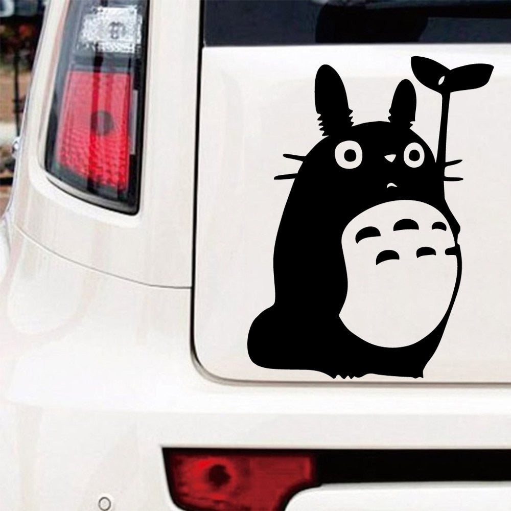 My Neighbor Totoro 'Totoro | Holding Leaf' Vinyl Car Sticker